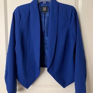 Cropped Royal Blue Jacket